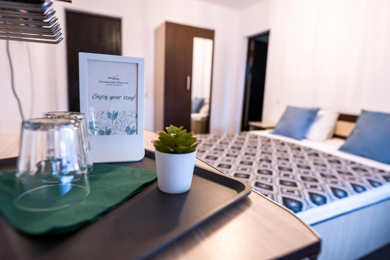Hotel Pensiunea Xandra à Corbi Extérieur photo